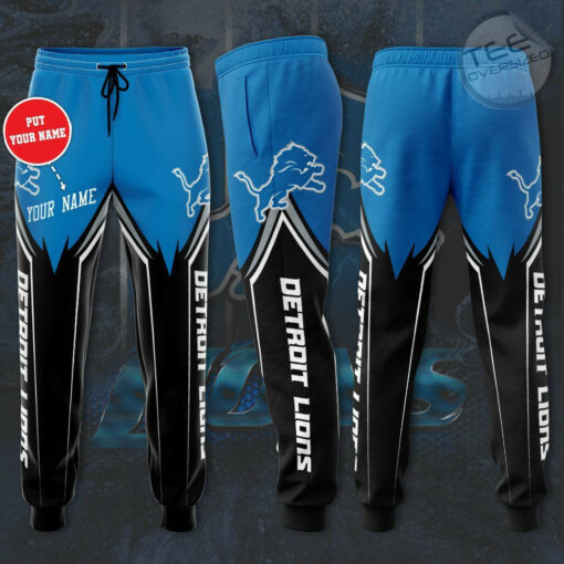 Detroit Lions 3D Sweatpant 01