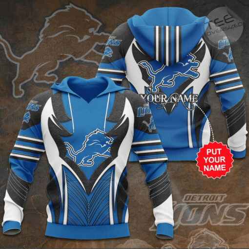 Detroit Lions 3D hoodie 01