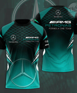 F1 2022 Mercedes AMG Petronas 3D T shirt