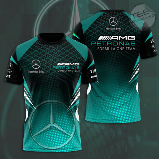 F1 2022 Mercedes AMG Petronas 3D T shirt