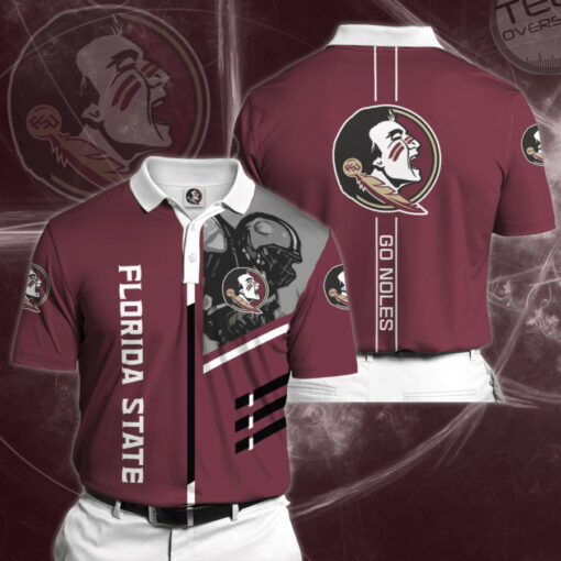 Florida State Seminoles 3D Polo 01