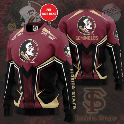 Florida State Seminoles 3D Sweatshirt 01