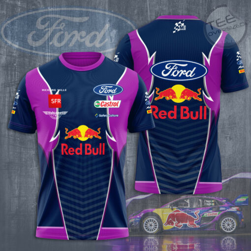 Ford World Rally Team M Sport 3D T shirt