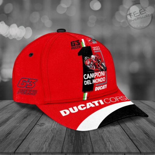 Francesco Bagnaia x Ducati Lenovo Cap Custom Hat 01
