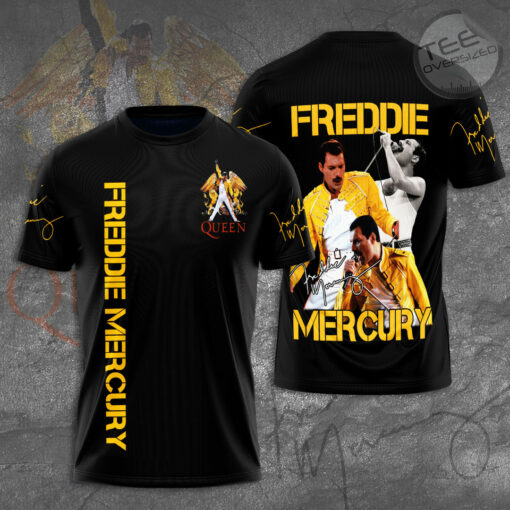 Freddie Mercury 3D T shirt 01