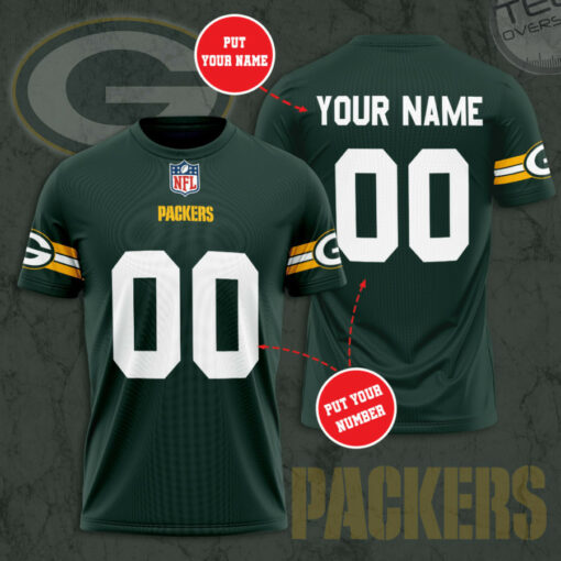 Green Bay Packers 3D T shirt 01
