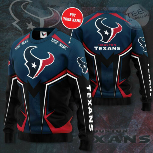 Houston Texans 3D Sweatshirt 01