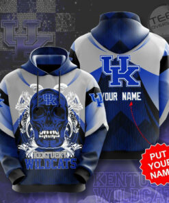 Kentucky Wildcats 3D Hoodie 01