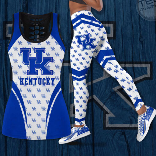 Kentucky Wildcats Hollow Tank Top Leggings 01