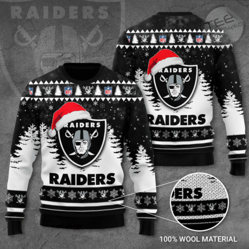 Las Vegas Raiders 3D Ugly Sweater