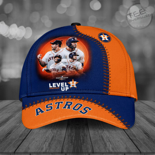 Level Up Houston Astros Cap Custom Hat 01