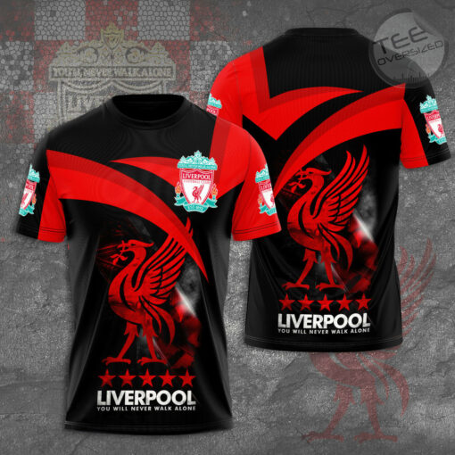 Liverpool 3D T shirt UEFA Champions League