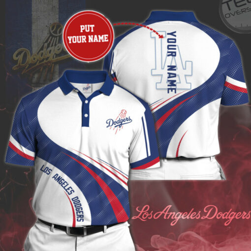Los Angeles Dodgers 3D Polo