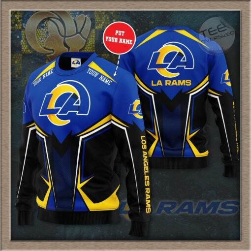 Los Angeles Rams 3D Sweatshirt 01