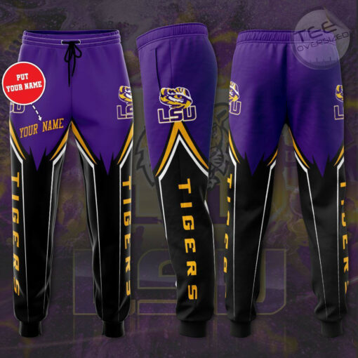 Lsu Tigers 3D Sweatpant 01