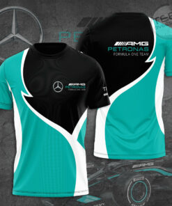 Mercedes AMG Petronas 3D T shirt Apparels