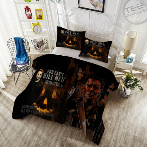 Michael Myers bedding set design 6
