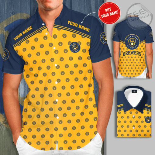 Milwaukee Brewers short sleeve shirt 01