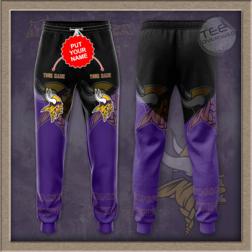 Minnesota Vikings 3D Sweatpant 01