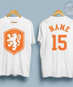 Netherlands White Oversized T shirt
