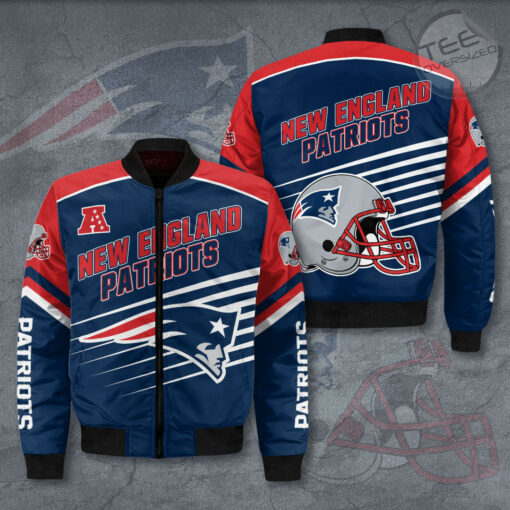 New England Patriots Bomber 01