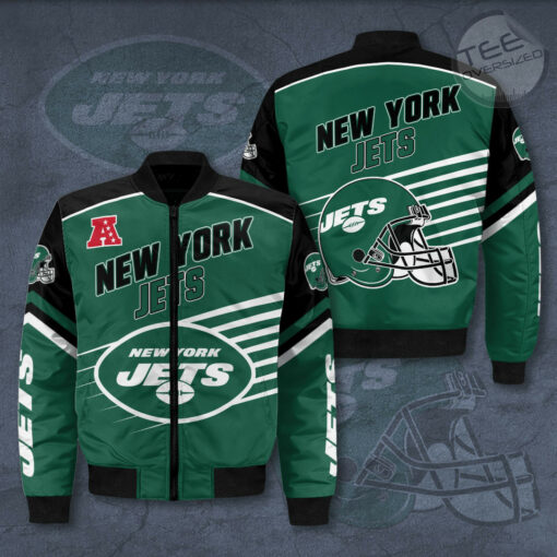 New York Jets 3D Bomber Jacket 01
