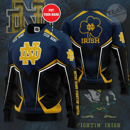 Notre Dame Fighting Irish 3D Sweatshirt 01
