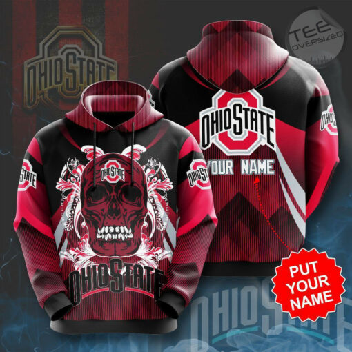 Ohio State Buckeyes 3D Hoodie 01