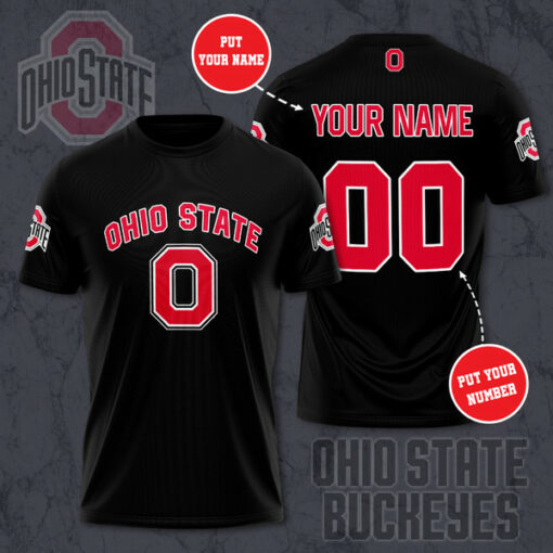 Ohio State Buckeyes 3D T shirt 01