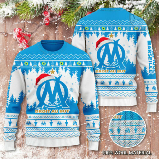 Olympique Marseille 3D Ugly Sweater 2022