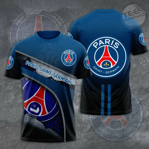 Paris Saint Germain 3D T shirt