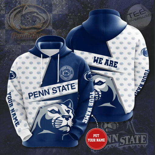Penn State Nittany Lions 3D Hoodie 01