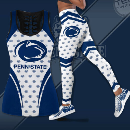 Penn State Nittany Lions Hollow Tank Top Leggings 01