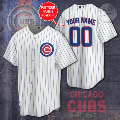 Personalised Chicago Cubs jersey shirt 01