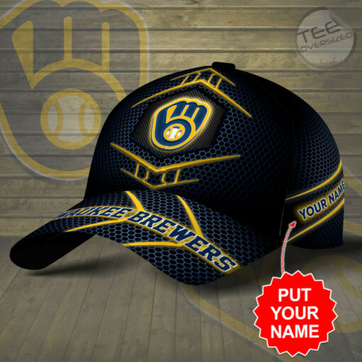 Personalised Milwaukee Brewers hat