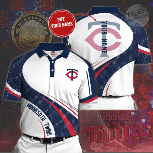 Personalised Minnesota Twins Polo shirt