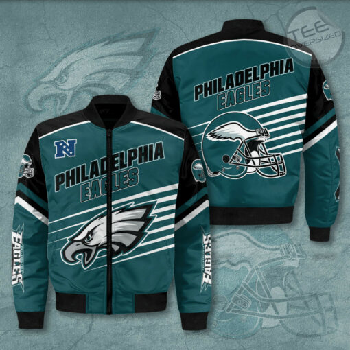 Philadelphia Eagles 3D Bomber Jacket 01