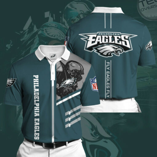 Philadelphia Eagles 3D Polo 01