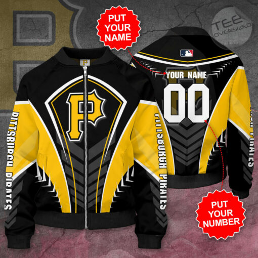 Pittsburgh Pirates Bomber Jacket 01