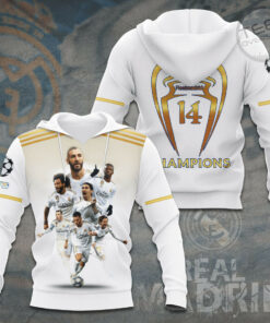 Real Madrid 3D apparel hoodie