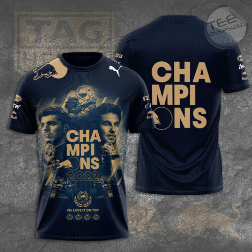 Red Bull Racing Champions 2022 T shirt
