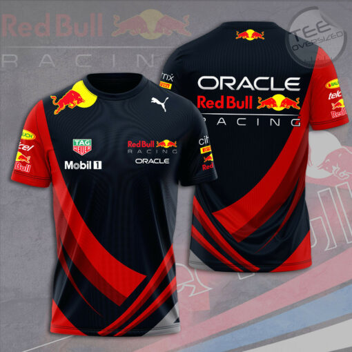 Red Bull Racing T shirt Red Black