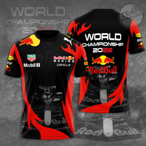 Red Bull Racing T shirt black red
