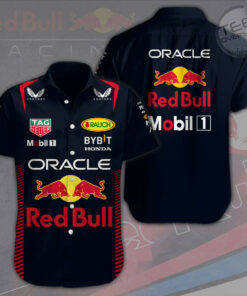 Red Bull Racing short sleeve dress shirts