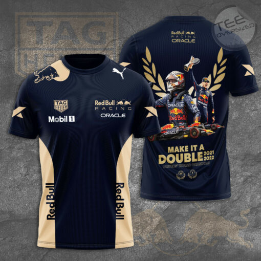 Red Bull Racing x Max Verstappen Make It A Double T shirt