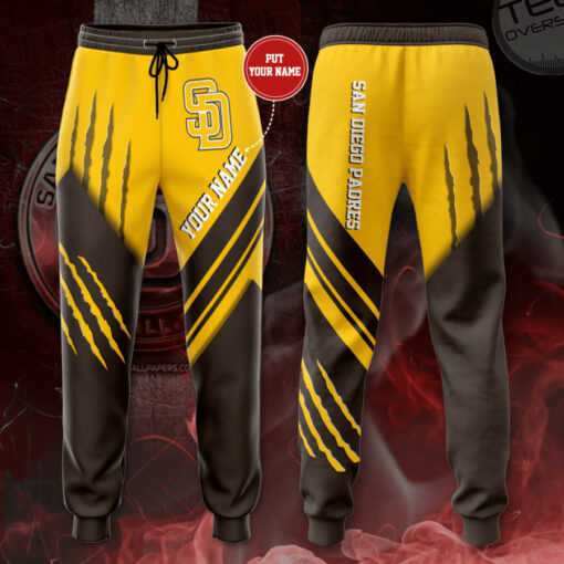 San Diego Padres 3D Sweatpant 02