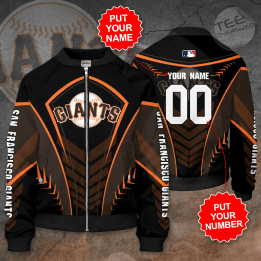 San Francisco Giants 3D Bomber Jacket 01