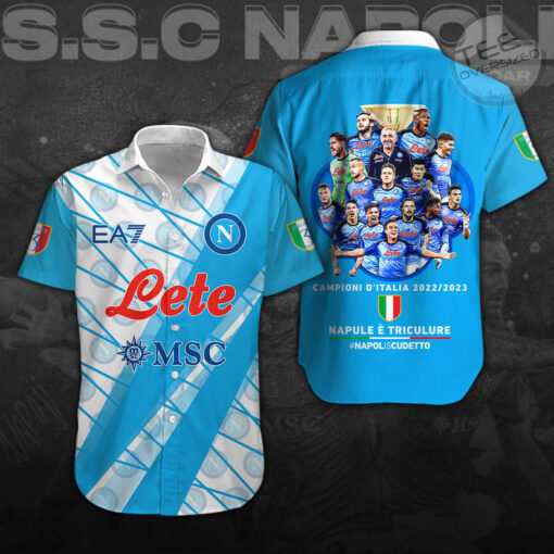 Ssc Napoli short sleeve dress shirts OVS19723S1