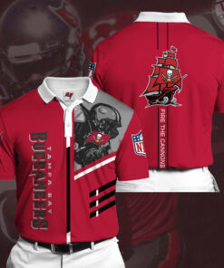 Tampa Bay Buccaneers 3D Polo 02
