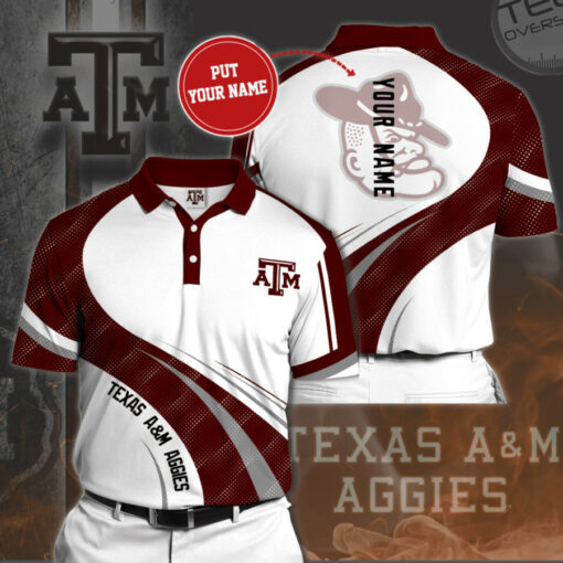 Texas AM Aggies 3D Polo 01